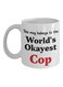muGGyz Nurse Because Miracle Worker Not Job Title Occupational Gift Printed Coffee Mug White/Black 8x9.5x8centimeter