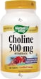 Nature's Way Choline, 100 Tabs 500 Mg