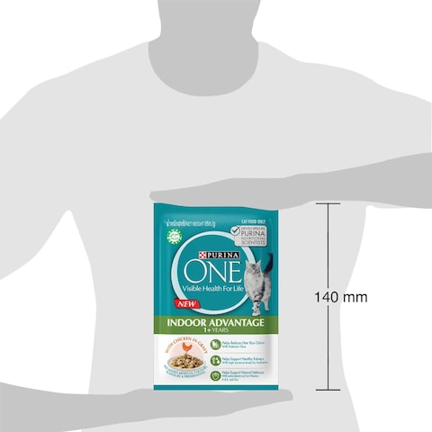 Purina One Indoor Advantage 1+ Years With Chicken In Gravy Cat Food 85g