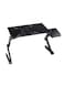 Generic Foldable Laptop Table Black