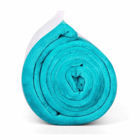 Mintra Microfiber Blanket - 220 x 220 cm - Light Green