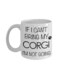 muGGyz Marill Printed Ceramic Coffee Mug White/Blue