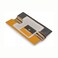 Cohiba Rectangular High End Ceramic Cigar Ashtray For 2 Cigar Holder Yellow