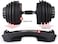 Maxstrength 24Kg Adjustable Iron Dumbbell - Single Set, With Fast Automatic Different Weights Adjustment Professional Comprehensive Training For Home Gym