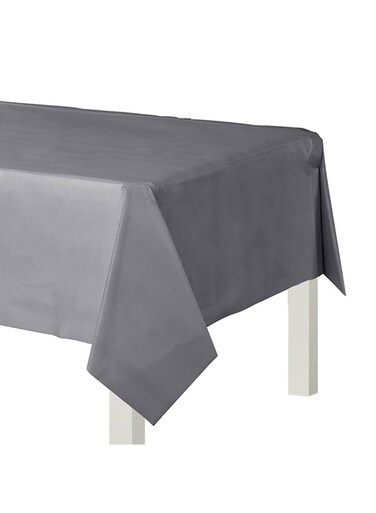 1.8mx1.2m Grey Plastic Table Cover