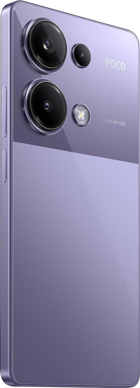 Xiaomi Poco M6 Pro, 12GB RAM, 512GB, Purple (Helio G99 High Performance Processor, 6.67&quot;FHD+ POLED 120Hz Punch-Hole Display, 67W Turbo Charging, 64MP OIS AI Triple Camera 16MP Selfie)