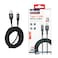 mpBLBERRI BLB-U330 Type-C USB Metal Cable 3 Meter, Black