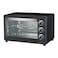ATC electric oven double glass 45 L - black