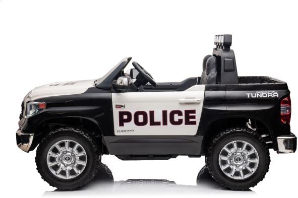 Lovely Baby Battery Operated Police Powered Ride On Car, LB 2255EL (Police) 12V Ride On Cars With Remote Control, For Boys Girls - Black