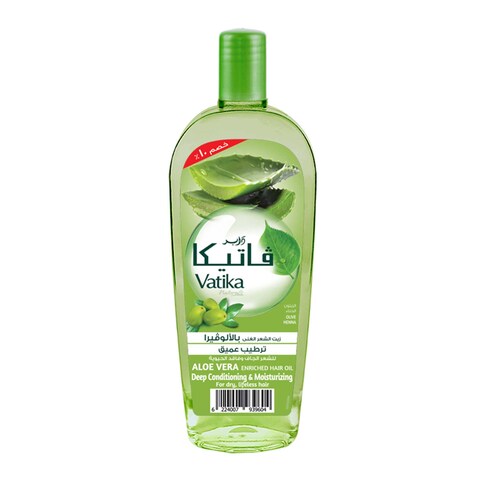 Vatika Naturals Aloe Vera Enriched Hair Oil For Dry Hair - 180ml