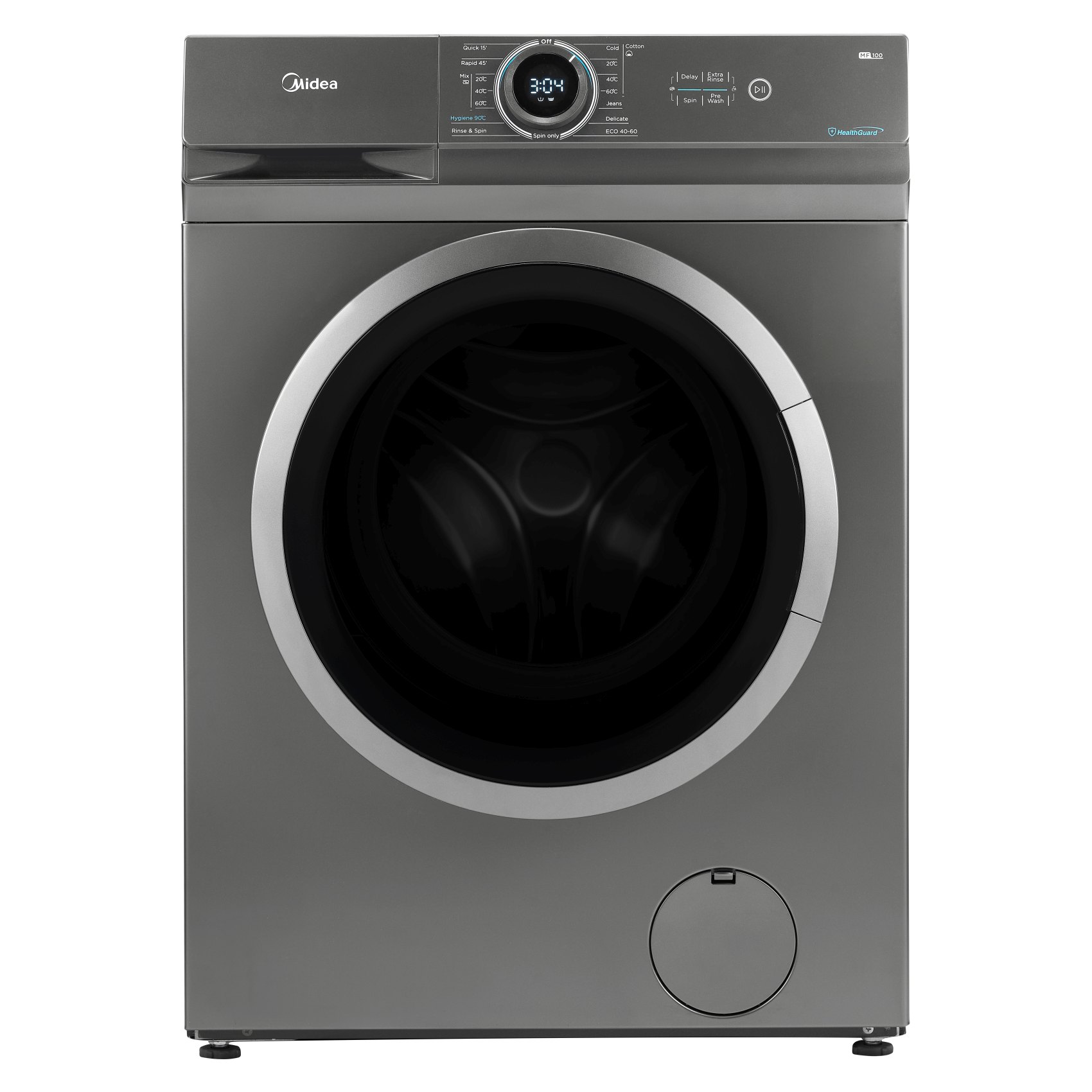 Midea Front Loading Washer 7kg MF100W70BT-GCC Titanium