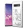 VRS Design Damda High Pro Shield designed for Samsung Galaxy S10 case / cover - White Marble