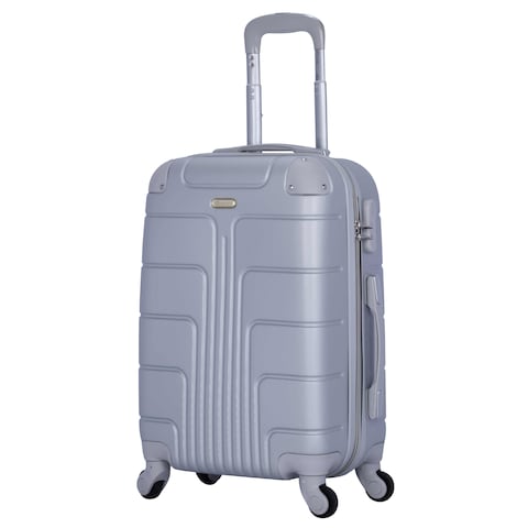 Senator Travel Bag Suitcase A1012 Hard Casing Medium Check-In Luggage Trolley 61cm Silver