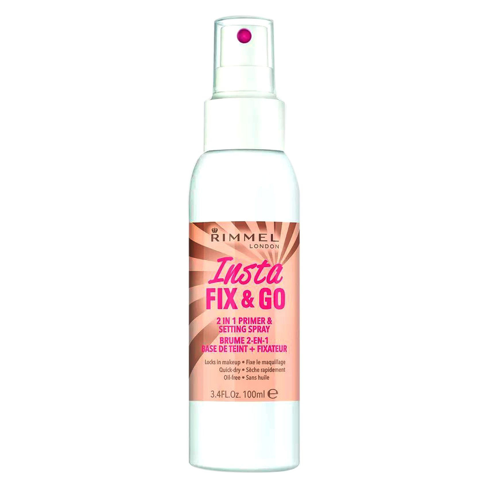 Rimmel London Insta Fix And Go Setting Spray Transparent 100ml