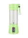 Generic - USB Electric Juice Blender 380ML ZC758301 Green/Clear