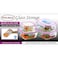 Feelings Borosilicate Glass Storage Container Set Clear/Blue