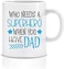 Goldedge Who Needs A Superhero When You Have Dad Personalized Ceramic Sublimation Mug 11 Oz Fully Customized Coffee Mug