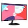 Samsung 24inch FHD 1800R Curved Monitor LS24C360 Black
