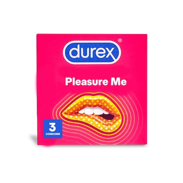 Durex Pleasure Me Condoms 3 Pieces