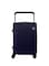 Creative handle design offers maximized base allows for increased packing space. Innovative Extra Wide Handle. TSA approved combination lock for additional security