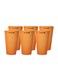 Royalford 6-Piece Tumbler Set Orange 470ml