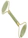 Generic - Face Care Portable Jade Roller Green/Gold 14centimeter