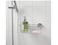 Basket with suction cup, zinc plated24x11 cm