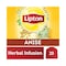Lipton Yellow Anise Flavour Herbal Tea Bags - 20 Sachets