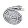 Promate Auto-Coiling USB-C Cable, Premium Fabric Braided Aluminium Alloy Reversible USB-A To Type-C Cable With 2A Fast Charge And Sync 1.2 Meter Cord