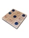 Tic-Tac-Toe Game Toy Classic Wooden Checkerboard Educational Family Kids Brain Game Toys Set for Adults and Kids