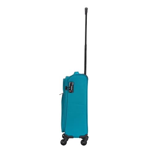 VIPTOUR Lightweight Single Piece Fabric Luggage 20 Inch Trolley Bag With 4 Spinner Wheels