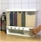 Hkwshop Airtight Cereal Container Rice Barrel Dry Grain Dispenser Thicken Rice Cylinder Clear Food Storage Box