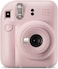 Fujifilm Instax Mini 12 Instant Film Camera, Auto Exposure With Built-In Selfie Lens, Blossom Pink