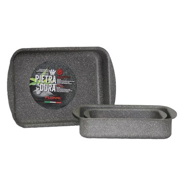 Flonal Rectangular Granite Tray 25X18CM