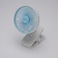 DOMEA&reg; Rechargeable Mini Clip Fan With 3 Speed Mode 180 Degree Turning &amp; 90 Degree Head Swivel,1500mAh Battery With 5 Hours Working USB AC-Type Charger