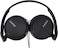 Sony Mdr-Zx110Ap Extra Bass Smartphone On Ear Headphones Headset And Mic (Black)