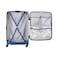 Delsey Cruise 4 Wheel Hard Casing Luggage Trolley Large 80cm Blue