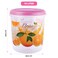 Esqube Storage Containers For Kitchen, With Durable Lid (Cereal, Flour And Sugar Containers) - Transparent (Pack Of 1)