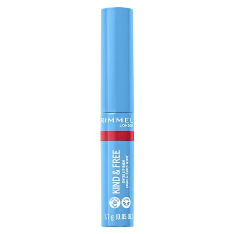 Rimmel London Kind &amp; Free Tinted Lip Balm 005 Turbo Red 1.7g