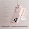 elago Magnetic Liquid Silicone for iPhone 15 Pro MAX case cover compatible with MagSafe Shockproof - Lovely Pink