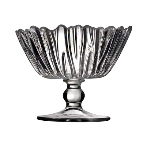 Pasabache Aurora Glass Fruit Bowl - 14cm - Clear
