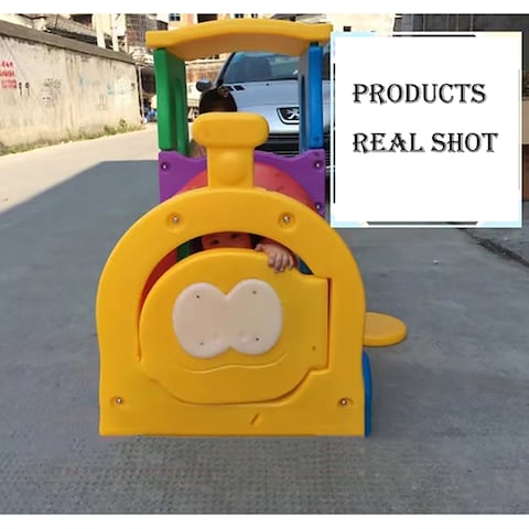 Thickened Plastic Children&#39;s Indoor And Outdoor Toy Tunnel Drilling Cute Train Tunnel Kindergarten