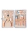 Generic 18-Piece Manicure Pedicure Tool Set With Case, Rose Gold/Silver