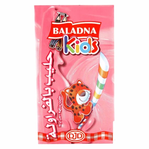 Baladna Strawberry Flavoured Milk 125ml x6