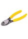 Generic - Electric Cable Wire Stripper Plier Yellow/Silver 6Inch
