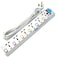 NARKEN 6 WAY SOCKET SURGE PROTECTOR/FUSE PROTECTOR