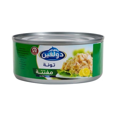 دولفين تونة مفتتة سهلة الفتح - 200 جم
