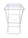 Royalford Foldable Cloth Dryer Stand Silver 128x55centimeter