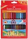 Generic Faber Castell 24 Grip Erasable Crayons 90mm
