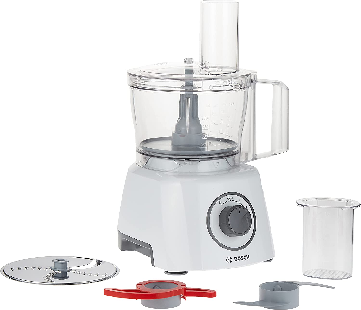 Bosch Multitalent 3 Compact Food Processor, White, MCM3100WGB